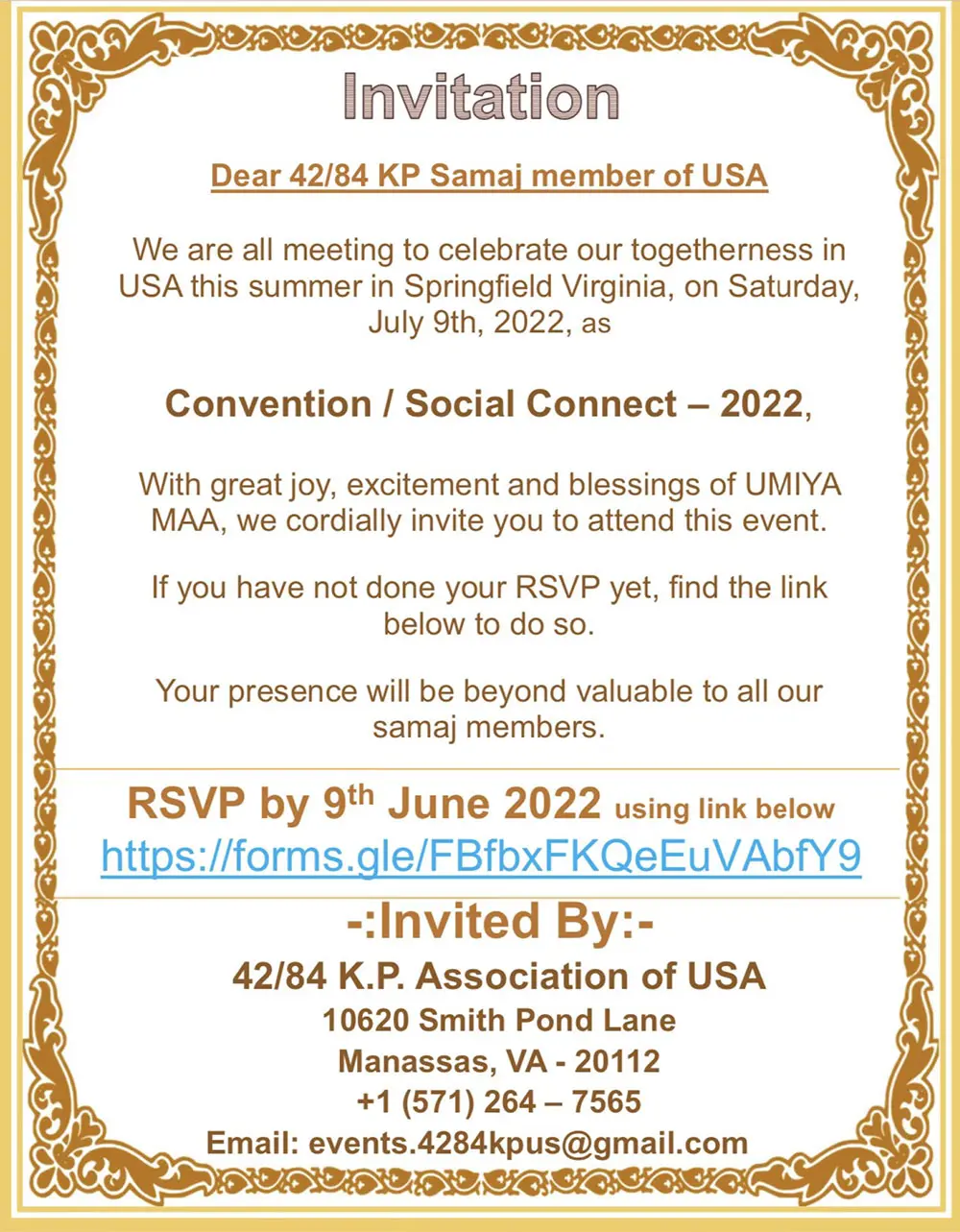 event invitation USA Convention-2022-3